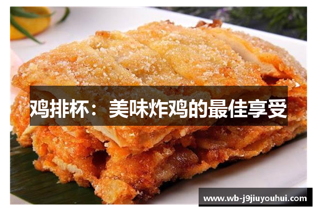 鸡排杯：美味炸鸡的最佳享受